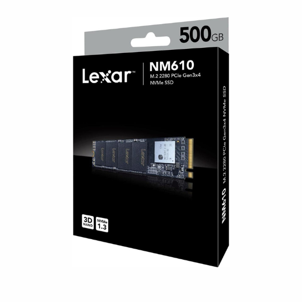 Lexar LNM610 PRO M.2 PCle 4.0 Gen 3*4 NVMe SSD 500G