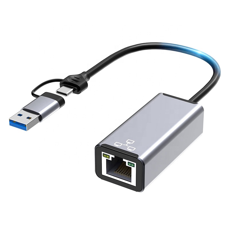 Xput Aluminum 2 in 1 USB-A Type-C Adapter USB 3.0 Type C