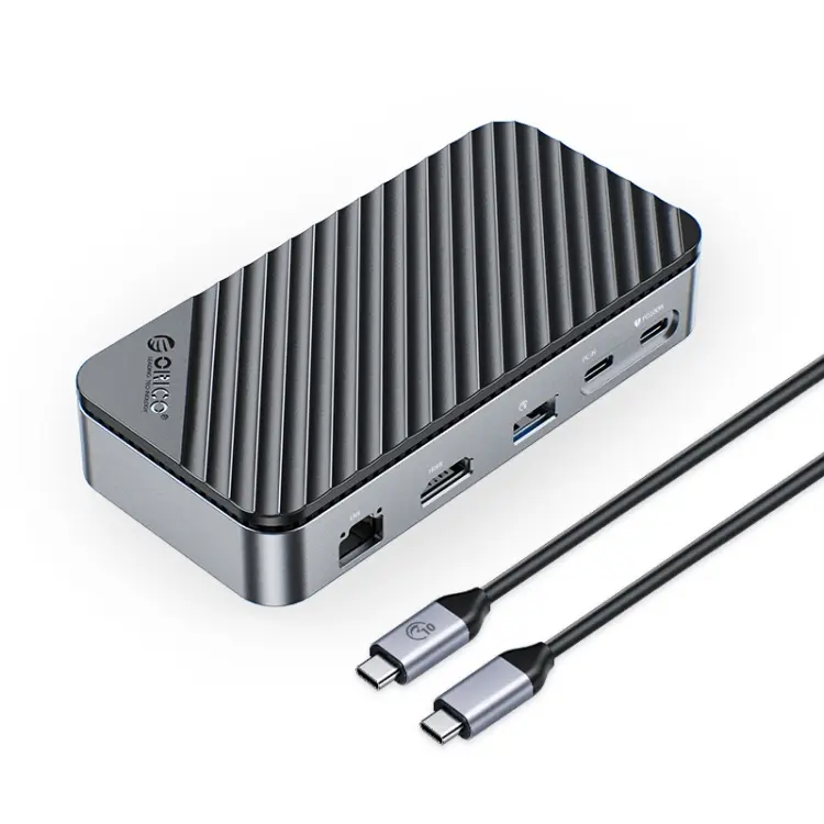 Orico DPM2P9 M.2 Hard Disk Enclosure with 10-in-1 Hub
