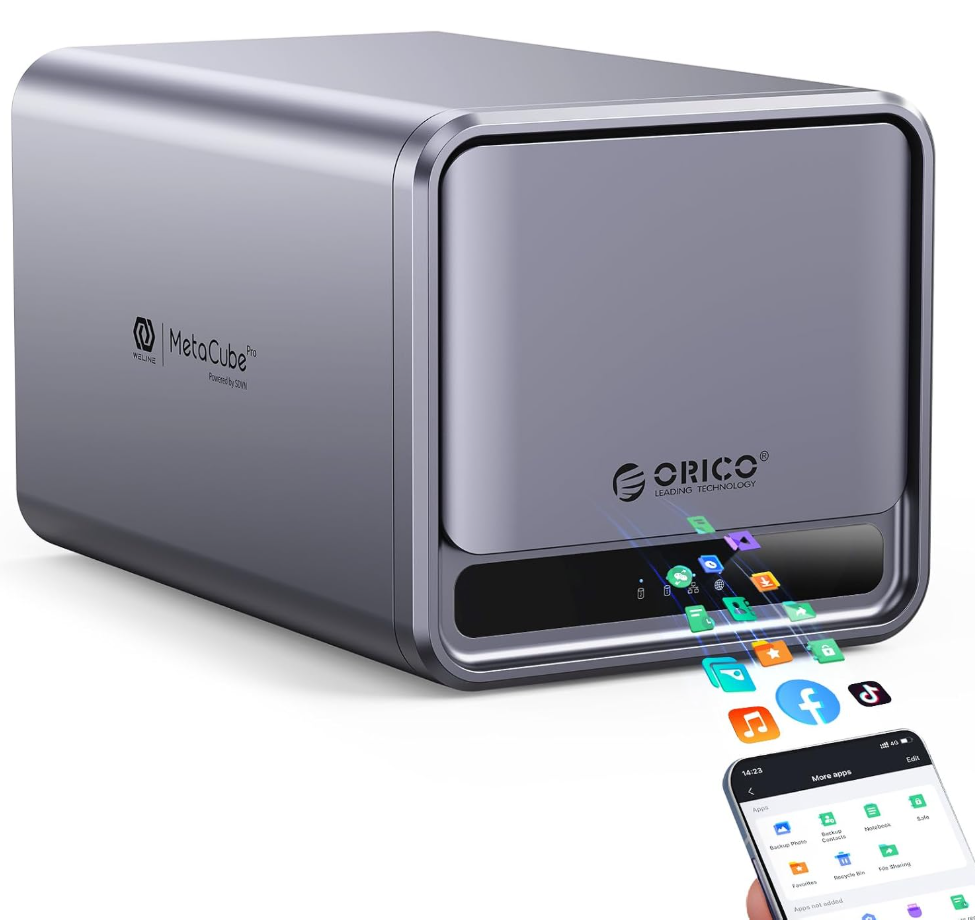 ORICO NAS MetaCube (2-Bay) Private Cloud Storage