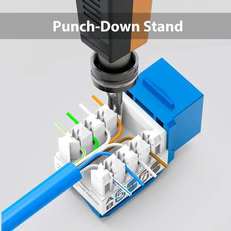 HY Connect HKJ-904-C6 RJ45 Female Keystone Jack