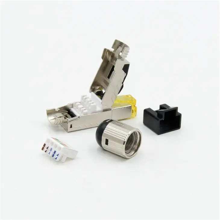 HY Connect HRJ-P88F-C-7 Shielded RJ45 Modular plug