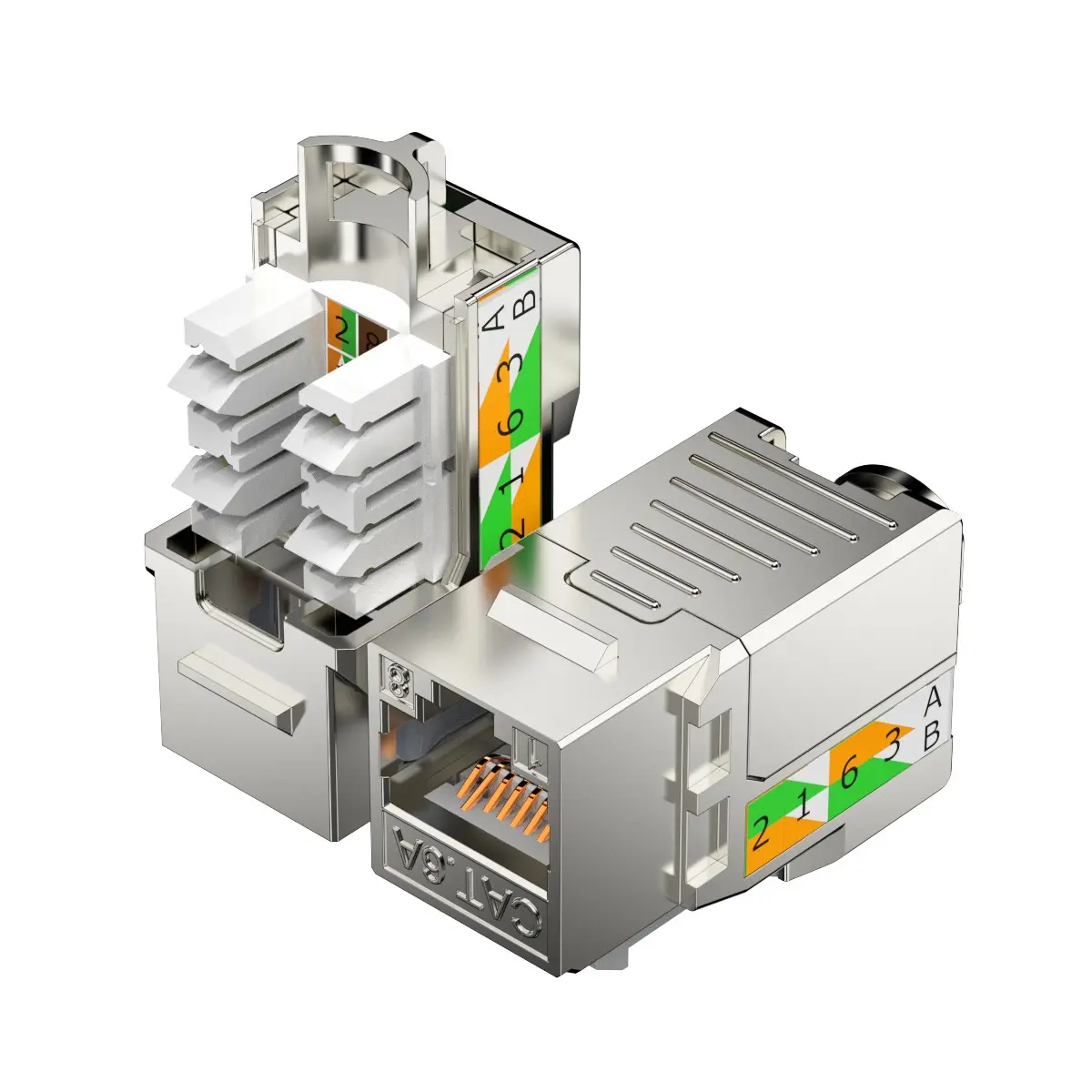 HY-CONNECT HKJ-911FM-C6 Keystone Jack
