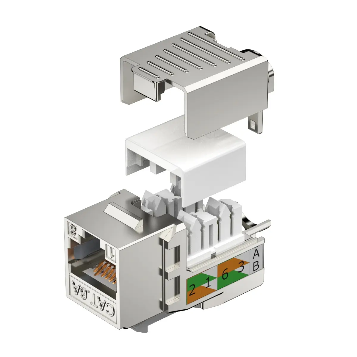HY-CONNECT HKJ-911FM-C6 Keystone Jack