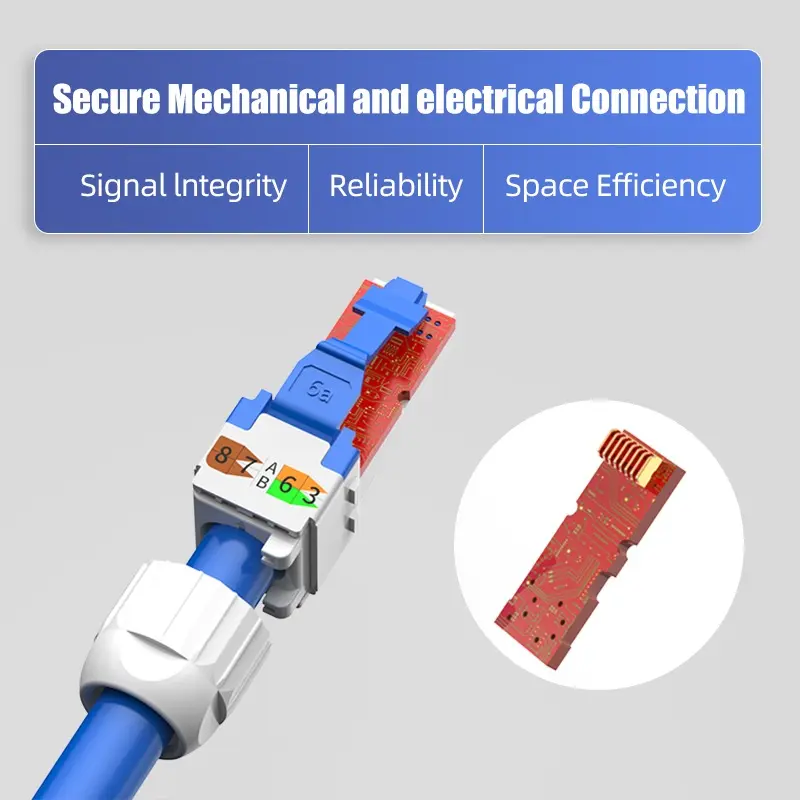Hyconnect HRJ-P88-A-LM-C5E Tool-Free RJ45 Connector